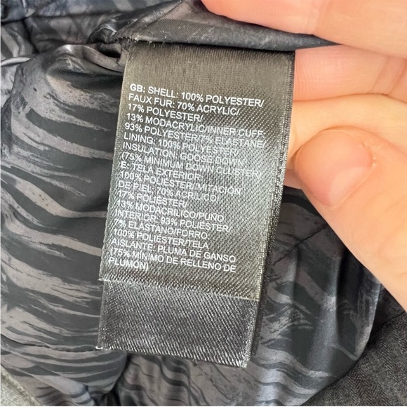 NORTH FACE Arctic Parka in Graphite Grey Heather XS - Picture 12 of 15